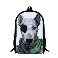 Unique 3D Animal DOG School Bags for Boys Children Outdoor Schoolbag Men Bookbag Travel Backbag Mochila Kids