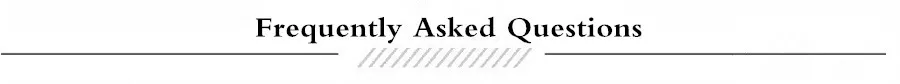 Frequently Asked Questions