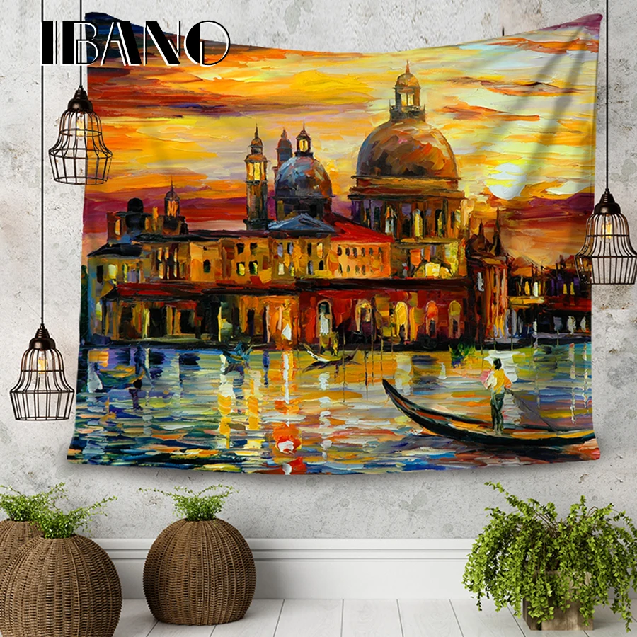 Retro oil painting 150X200 CM Ultra clear Pixels 4 Holes Banners Flags