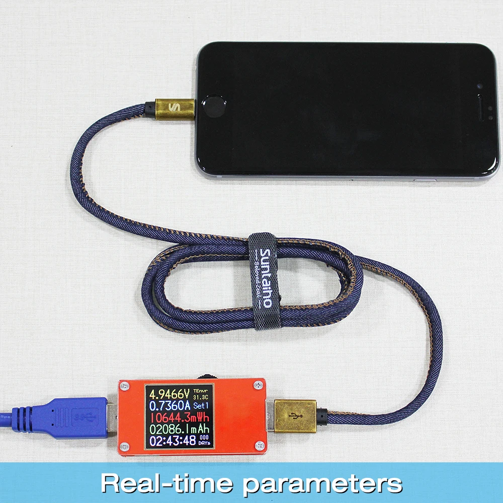 Suntaiho Retro USB Cable For iPhone XS MAX X XR 7 Plus 8 Plus Denim 2.4A Fast Charger for Lightning Cable for iPhone X 6S iPad Suntaiho Retro USB Cable For iPhone XS MAX X XR 7 Plus 8 Plus Denim 2.4A Fast Charger for Lightning Cable for iPhone X 6S iPad