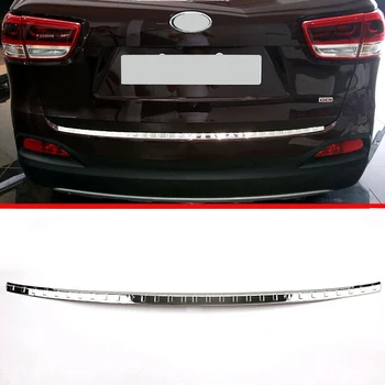 

For KIA SORENTO L 2015 2016 2017 Stainless Steel Rear Bumper Sill Protector Trim