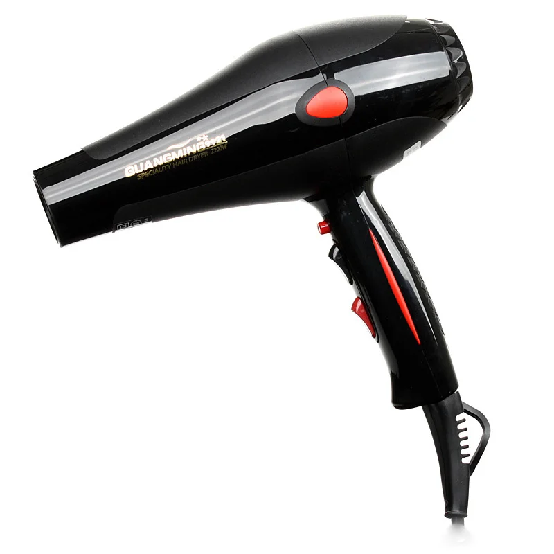 Professional Salon Hair Dryer 2200W Low Noise High Power Hot And Cold For Home M