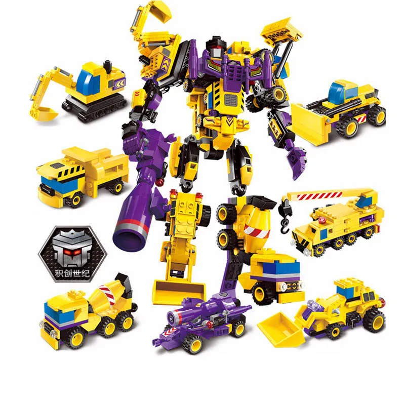 

Variant Bricks Destroyer Ares Deformation Robot Building Blocks Transformer Bricks Model Kids Gift Toys Compatible Legoed City