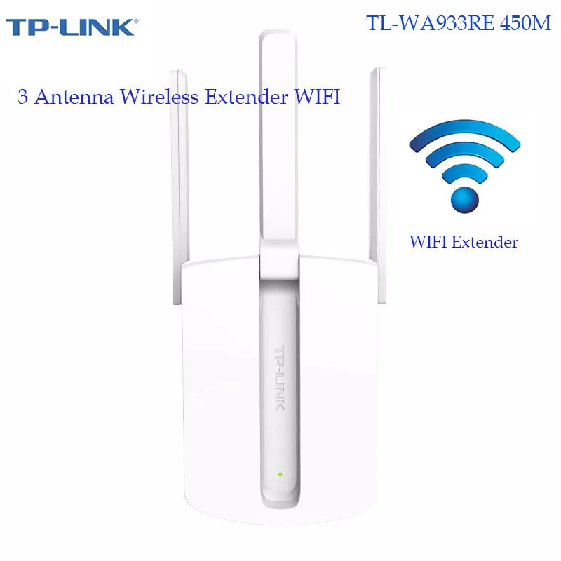 

TP-LINK TL-WA933RE 450Mbps 3 Antenna Wireless Extender WIFI wireless repeater AP WiFi Hotspot WiFi signal amplifier