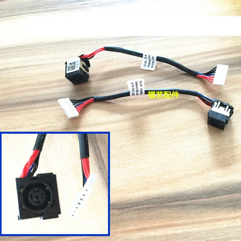 New Laptop For Dell Inspiron 15R N5040 N5050 M5040 V1550 V1540 DC Jack Power Cable Charging