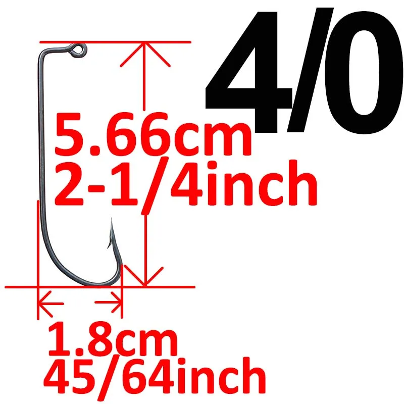 50 шт. джиг рыболовный крючок Большой Крючок О 'Шонесси джиг рыболовный крючок колючий крючок - Цвет: 4l0