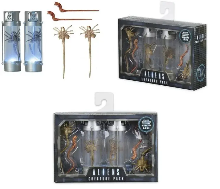 NECA Чужой 2 существа пакет Stasis Chanber светильник ПВХ фигурка коллекционная игрушка 18