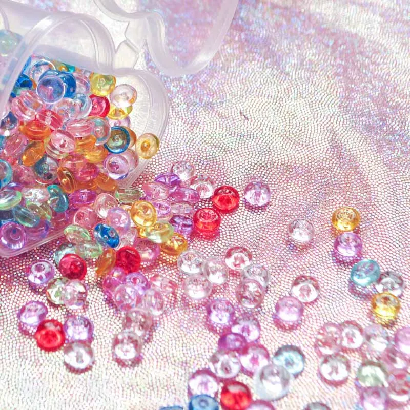 

1 Box Bubble Ball Beads Epoxy Resin Mold Making Filling for DIY Jewelry Charm Crafts LL@17