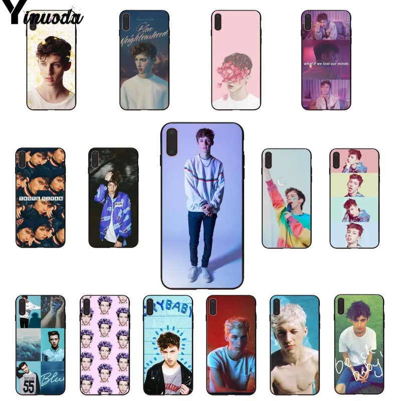 Yinuoda Troye Sivan Wild TPU Мягкий силиконовый чехол для телефона iPhone X XS MAX 6 6s 7 7plus 8 8Plus 5 5S SE