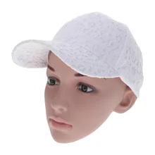 Новинка, Женская кружевная дышащая Кепка, регулируемая спортивная шапка Кепка для гольфа