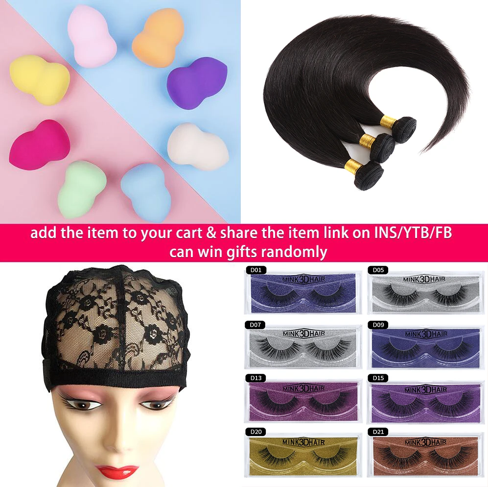 HairUGo Brazilian Hair Straight Lace Front Wig Pre Plucked Natural Hairline Lace Front Human Hair Lace Wigs For Black Women Remy