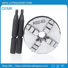3-jaw chuck, 4-jaw chuck linkage, manual chuck threaded hole fou mini lathe woodworking, machine tool accessories
