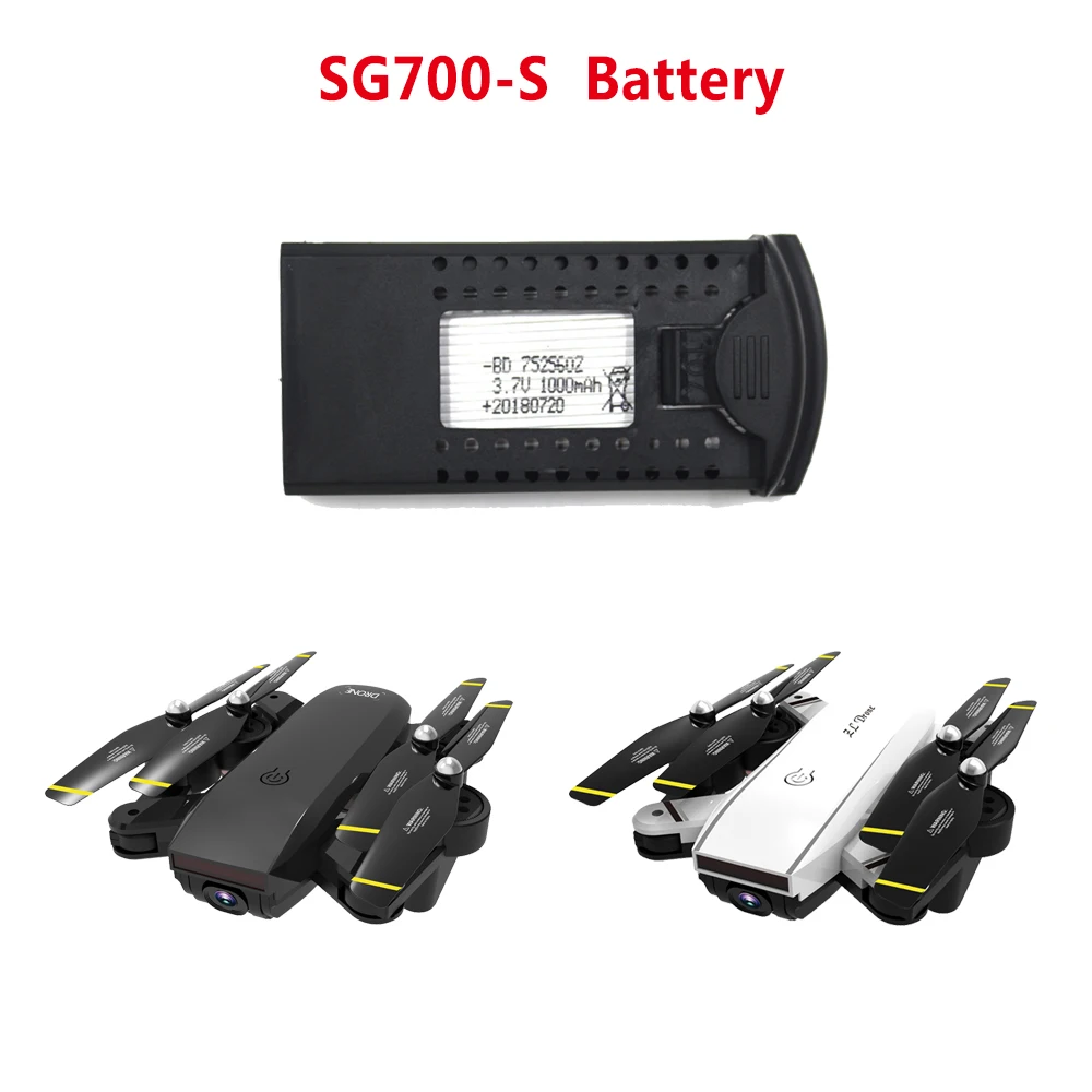 RC Drone Battery SG700-S Quadcopter 1100mAh Batteries High capacity Rc Helicopter Aircraft Remote control toys Spare battery