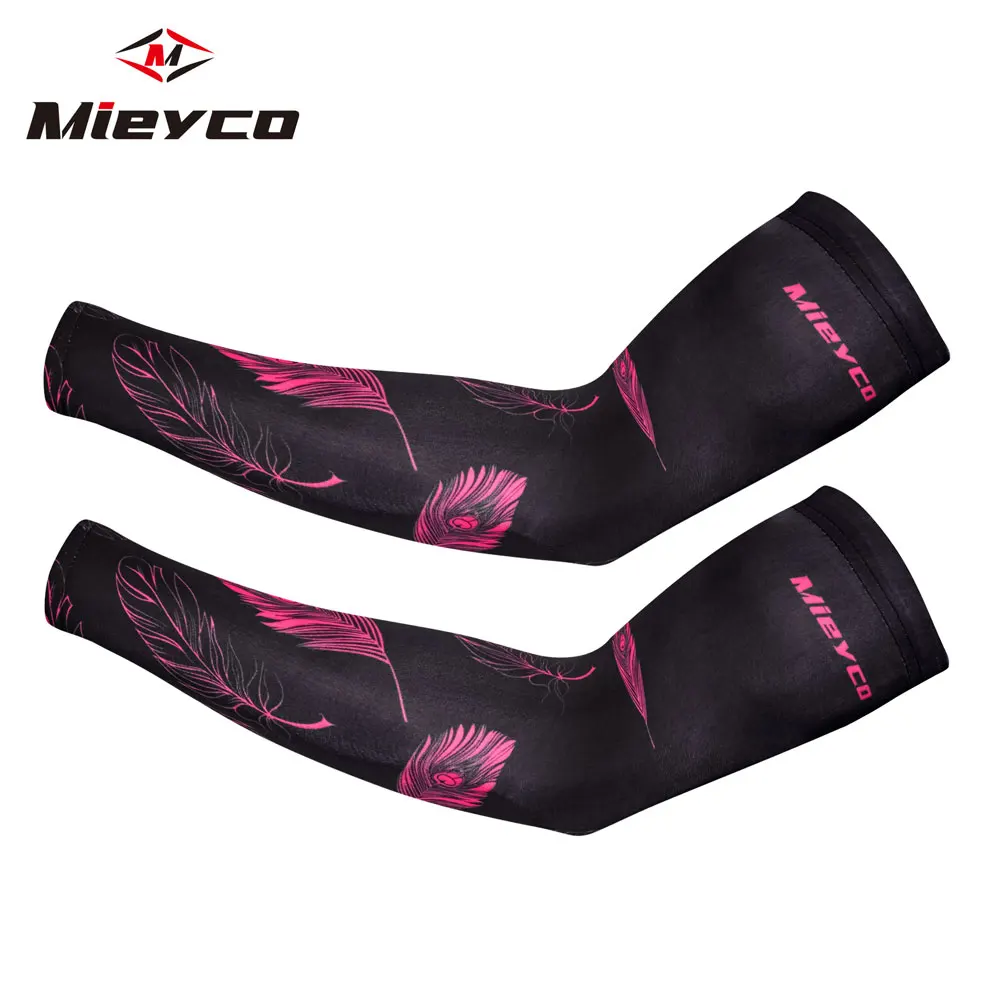 

Outdoor Cycling Sleeves Animal Cartoon Printed Armwarmer UV Protection MTB Bike Bicycle Sleeves Arm Protection Ridding Sleeves