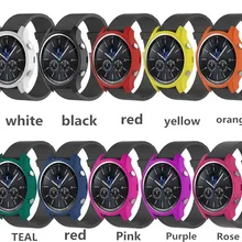 100 шт. силиконовые цветной защитный чехол для Galaxy Шестерни S3 классический Смарт-часы мягкий Защитный чехол для samsung S3 классический