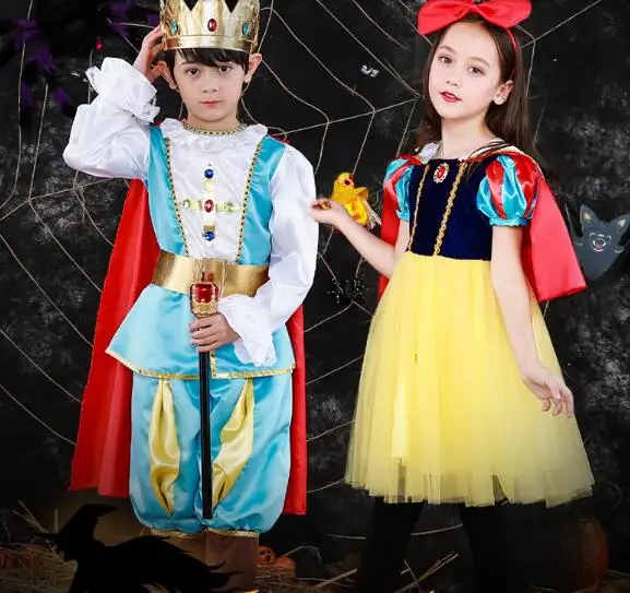 Fantasia infantil de halloween para festas, vestido de princesa para  crianças, bruxa, capa de vampiro, cosplay, para meninas, 2018