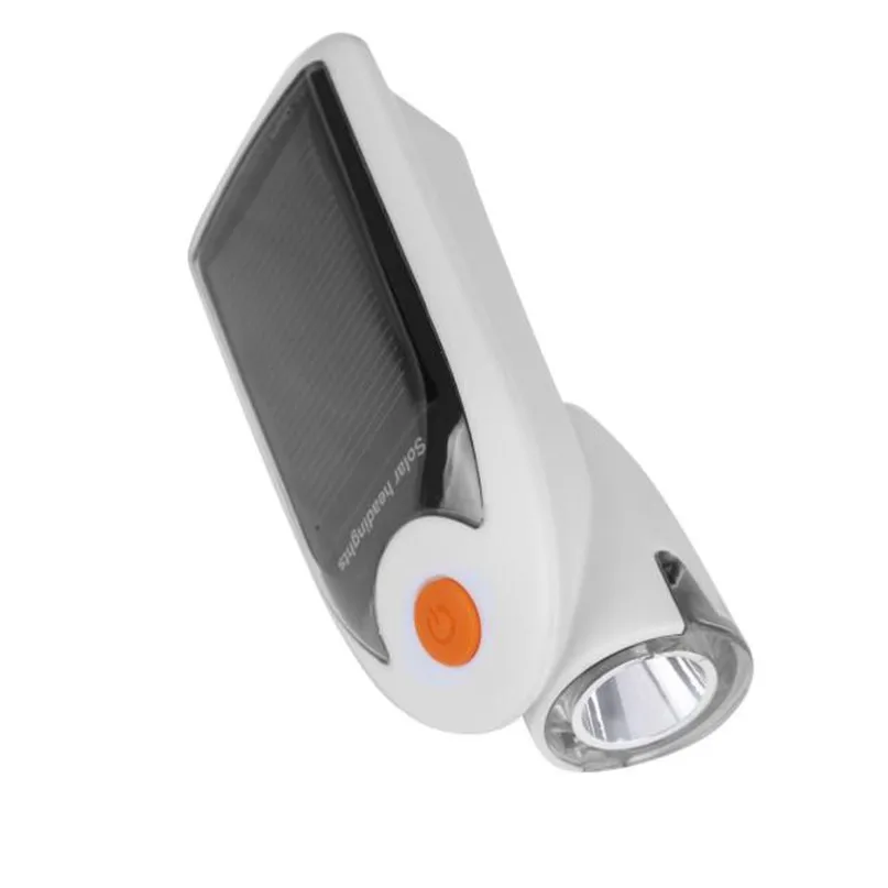 USB Solar charging bicycle light outdoor led light bulb USB Rechargeable Powerful bike lights 360 rotating lamp holder #2A30 (4)