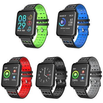 

T2 Smartwatch Waterproof IP67 Wearable Device Bluetooth Smart Watch Pedometer Heart Rate Monitor Color Display Android/IOS watch