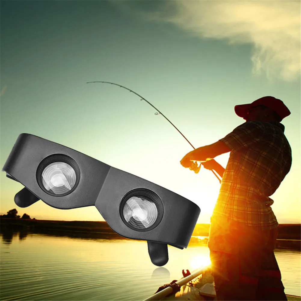 Portable Plastic Frame Fishing Magnifier Glasses Style Outdoor Fishing