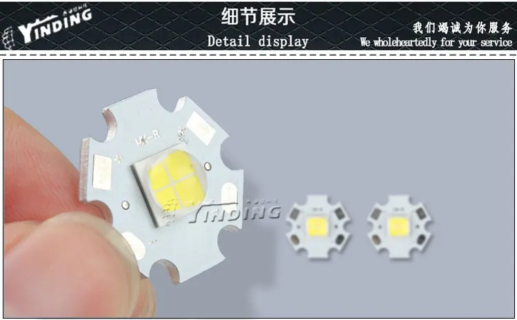Светодиодный излучатель Cree XLamp теплый белый 6 в 3000 К 30 Вт 1 шт. светодиодный