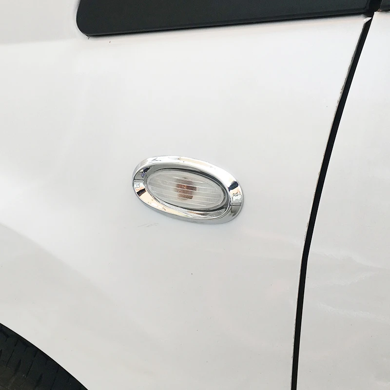 

For NISSAN Qashqai NJ10 NV200 Evalia Navara NP300 2010-2014 ABS Chrome side cover turn signal cover accessories car styling 2pcs