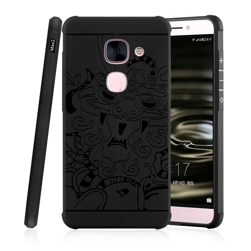

For LeEco Le TV 1S 2 2pro S3 Max 2 Pro 3 Pro 3 Ai Case Luxury Dragon Phone Case High Quality Soft Silicone Protective Back Cover