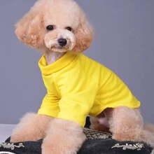 5 размер Летний жилет для щенка Футболка маленькая собака кошка одежда жилет чистый Цвет бант футболка одежда для собак костюмы Roupas Para Pet горячая распродажа