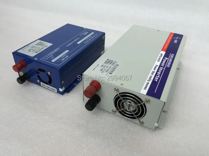

Free Shipping!!!DC12V 24V 48V 600W Power Inverter Generator AC220V/AC110V 50hz/60hz Peak Power 1200W Pure sine wave inverter