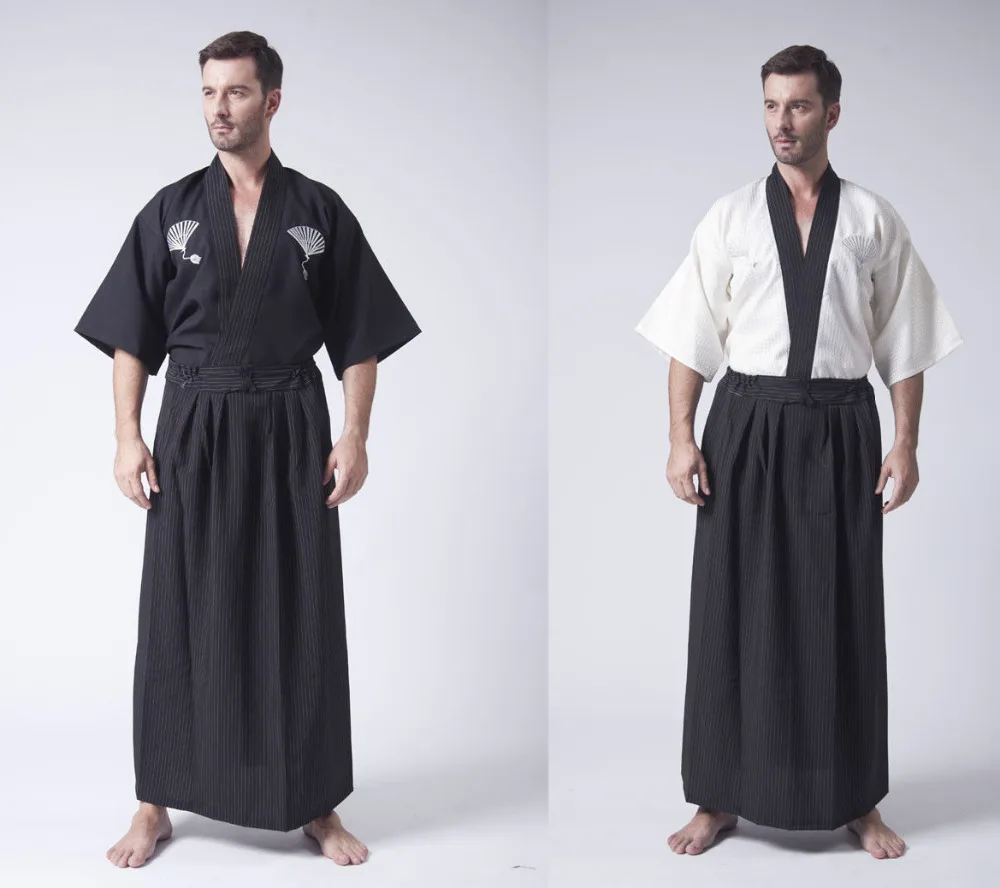 Hot Sale Japanese Men39;s Warrior Kimono Yukata Haori