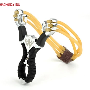 

Powerful Aluminium Alloy Slingshot Sling Shot Catapult Camouflage Bow Catapult Outdoor Hunting Camping Travel Kits S290