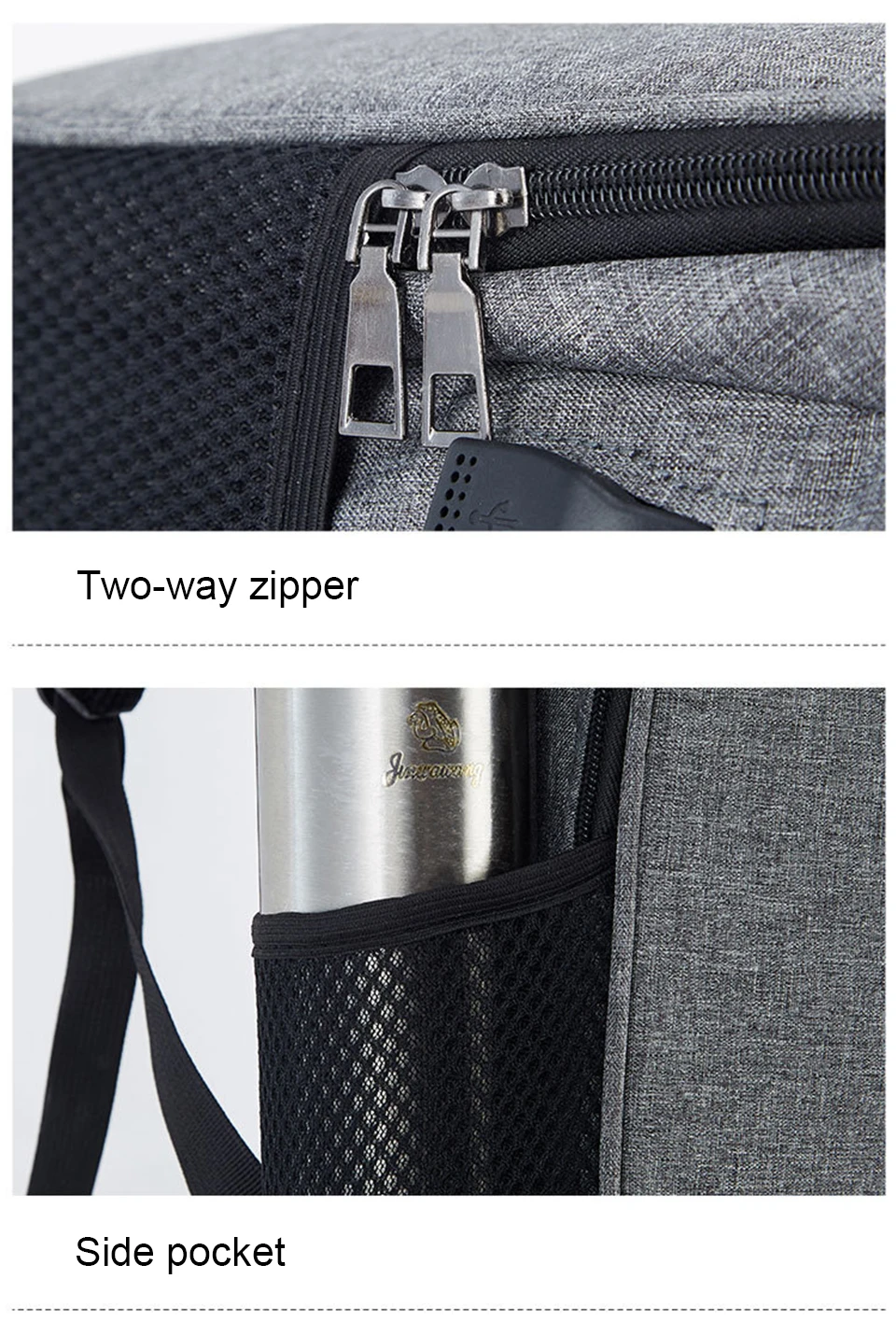 Anti Theft Backpack Men Backpacks Laptop 17 Inch 15.6 Male Female Backpacking USB Charging Student Notebook Bagpack Travel Bags (6)