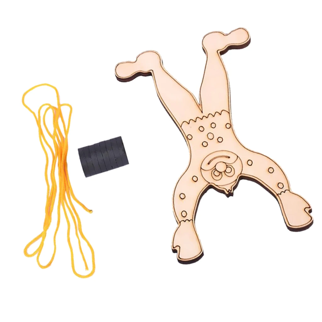 Kids Toddlers DIY Clown Physical Technology Model Kindergarten Education Toy