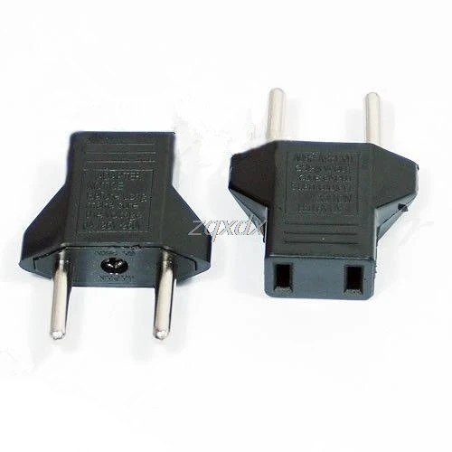 

US AC Wall Socket Plug US to EU Power Converter Adapter Z07 Drop ship