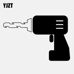 YJZT 14,3 см * 9,2 см разнообразные электродрель инструменты Vinly декоративный автомобильный стикер C22-0533