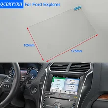 QCBXYYXH для Ford Explorer 2013- автомобильный Стайлинг gps навигационный экран Стеклянная защитная пленка приборная панель Дисплей Защитная пленка