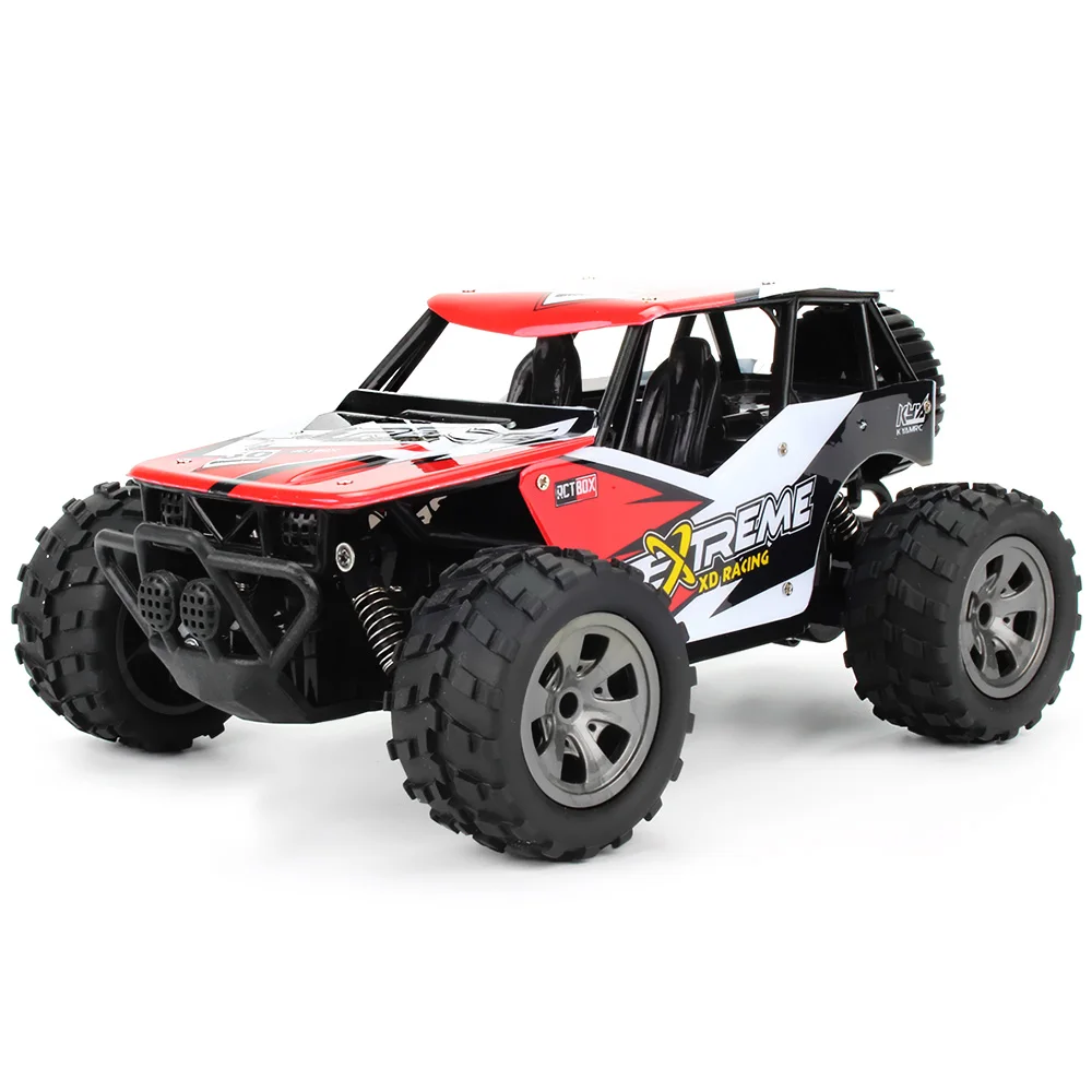 

Hot Sales Remote Control RC Cars Toys 2.4G 1/18 18km/H RC Monster Truck Car RTR Toy 260 Strong Power Motor Cool Powerful RC Cars