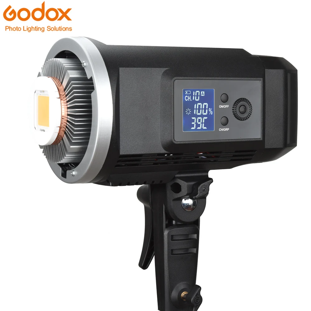 Студийный стробоскоп Godox SLB60 60W SLB60W SLB60Y со светодиодной подсветкой + литий ионный