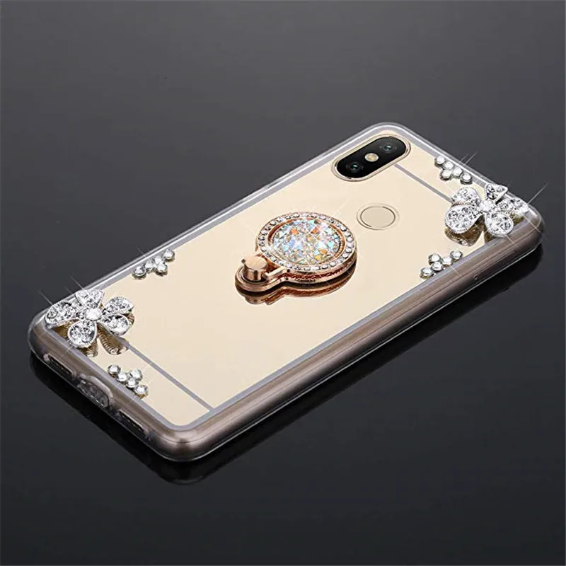 Для Xiaomi MIX 2S Mix 2 Capa полный противоударный шикарный зеркальный чехол Redmi Note 7 pro 6 6a S2 4