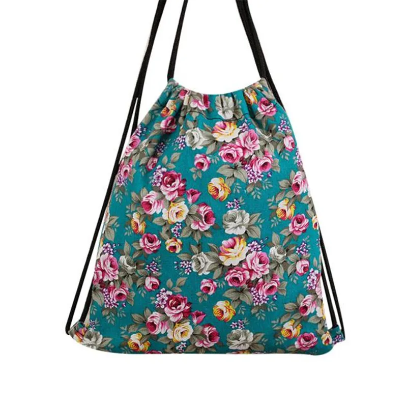 

New Fashion Unisex Girls Backpacks Printing travel softback Bags Drawstring Backpack School girls backpacks Mochilas Femininas