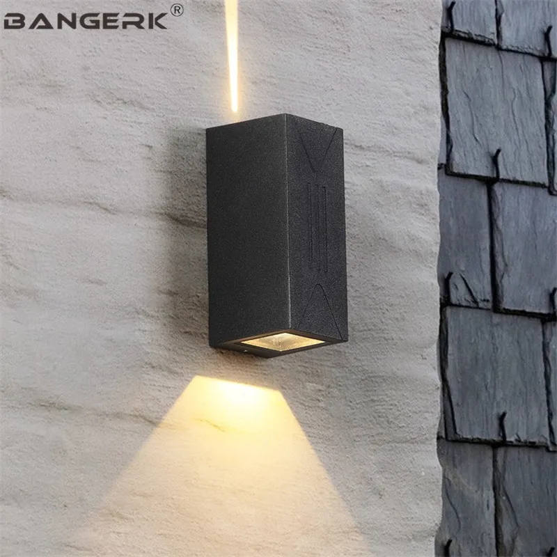 

Nordic Outdoor LED Wall Lamp IP65 Waterproof Aluminium Lighting Modern Wall Sconce Lights Garden Porch Home Decor Fixtures