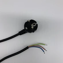 1 шт. ЕС шнур питания европейского стандарта евро кабель питания 1,5 м 5 футов для освещения трансформатора питания