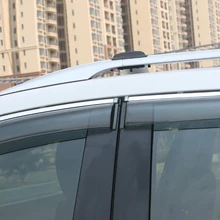 For Mazda CX-5 CX5 2012-2016 Plastic Car Styling Exterior Accessories Car Window Visor Vent Shade Rain/Sun/Wind Guard Trim 4pcs