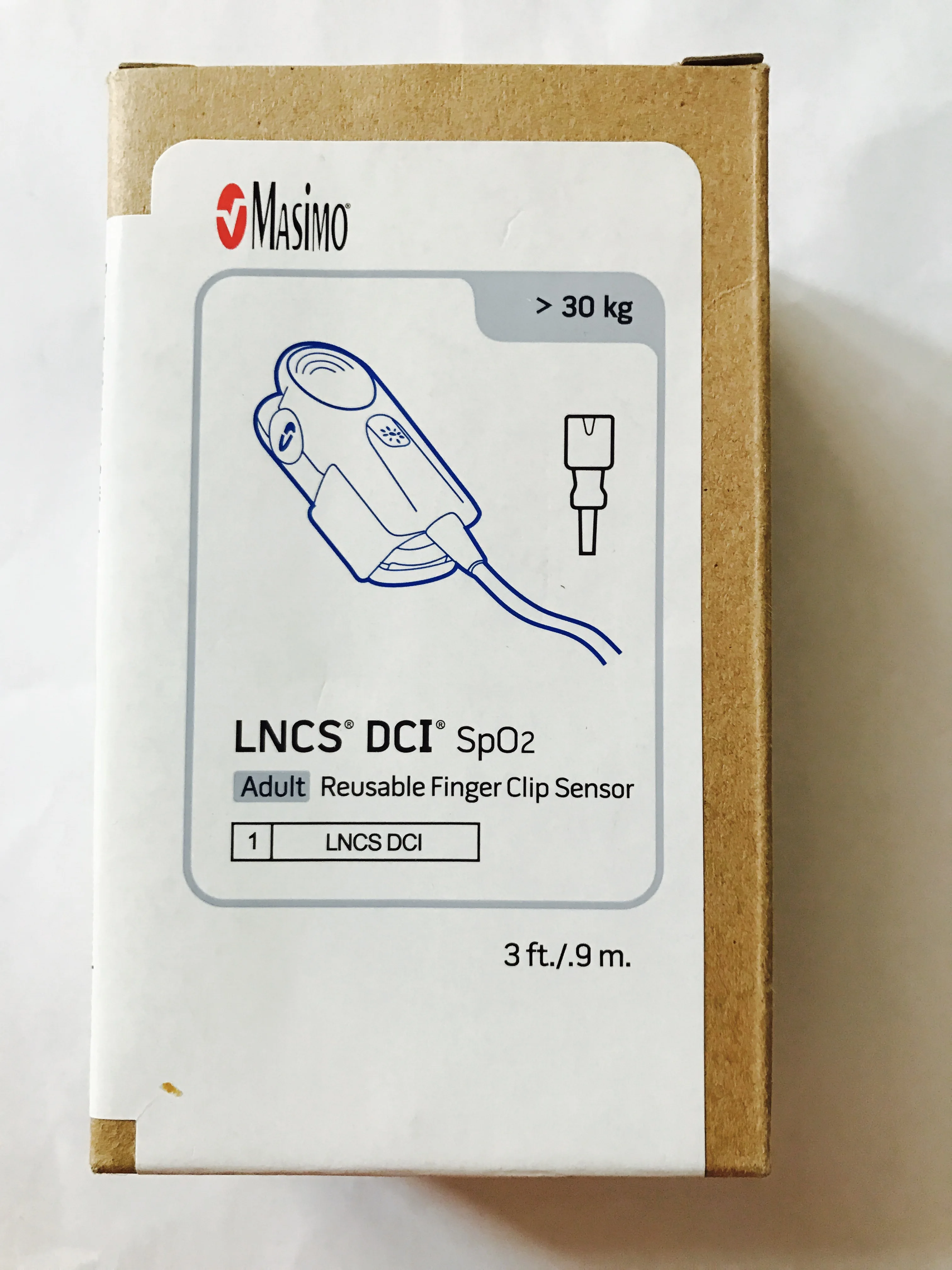 

Masimo LNCS-DCI Ref：1863 SPO2 Adult finger sensor new,original