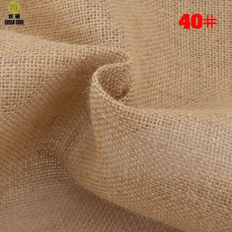 ShuanShuo 30#- 80# мешок из джутовой ткани, льняная ткань для ручной работы, сумки для хранения, рождественские украшения 160*50 см