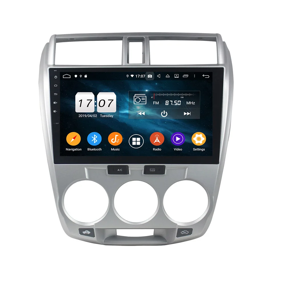 Clearance Android 9 4+64G DSP Car DVD Player GPS navigation For HONDA CITY 2006-2013 Silver head unit multimedia player tape recorder 2 Clearance Android 9 4+64G DSP Car DVD Player GPS navigation For HONDA CITY 2006-2013 Silver head unit multimedia player tape recorder 2