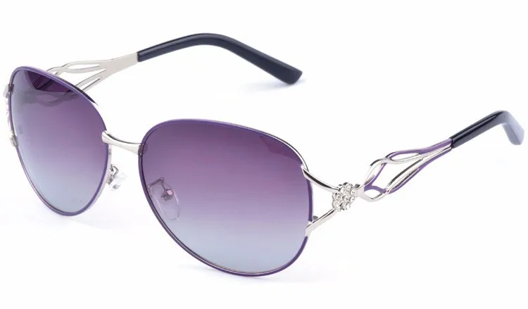 DRESSUUP, модные поляризационные солнцезащитные очки, женские, с бриллиантами, Роскошные, фирменный дизайн, солнцезащитные очки, женские, полароидные линзы, Oculos De Sol Feminino