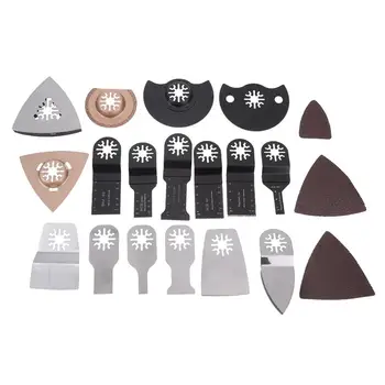 

100pcs/set Standard C Hole Mini Cut Saw Blade Edge Scraper Home Oscillating Tool For renovator power tool accessories