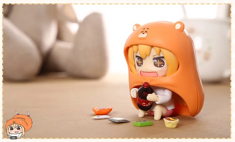 Новая Манга Аниме Himouto Умару Чан 10 см хорошая улыбка Nendoroid 524# фигурка