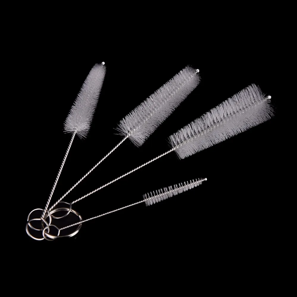 

4Pcs New Water Milk Bottle Cleaning Brushes Teapot Nozzle Clean Tool Baby Bottle Cleaning Brushes Clean Tool Wholesale