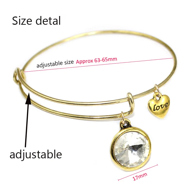 Дешевые оптовые продажи, очаровательный браслет с камнем, расширяемый браслет для женщин, золотые браслеты, ювелирные изделия